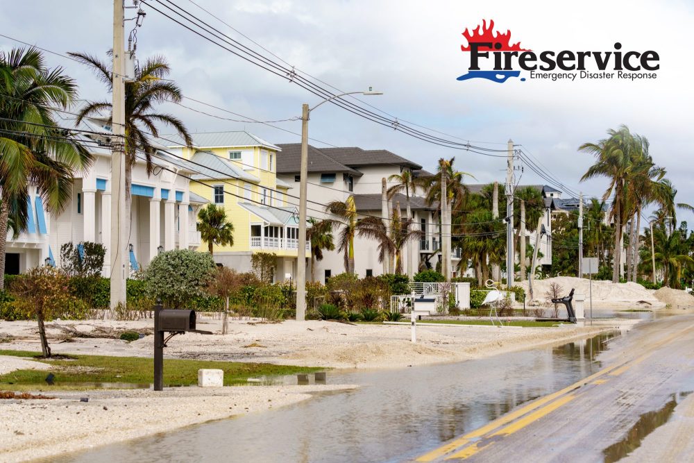 Luxury Florida homes flooded with saltwater.
