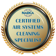 Certified Air Systems Cleaning Badge